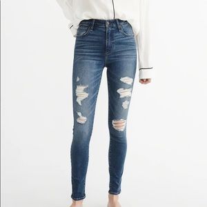 Abercrombie & Fitch Simone high rise skinny jeans